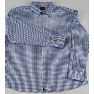 UNTUCKit Men's Check Dress Shirt Long Sleeve Button Down‎ Collared Shirt